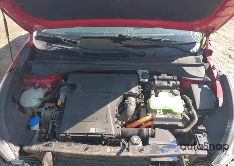 2018 Kia Niro Lx из США, поврежденный, VIN KNDCB3LC0J5118780